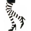Collants rayés de Sorcière Adulte taille XL Collants rayés de Sorcière Adulte taille XL