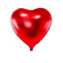 Ballon coeur métallisé