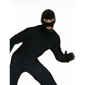 Cagoule Noire de Voleur