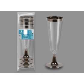 Flûtes à champagne réutilisables