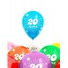 Ballons d'anniversaire avec Chiffre 20
