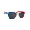 Lunettes bleu blanc rouge