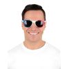 Lunettes bleu blanc rouge