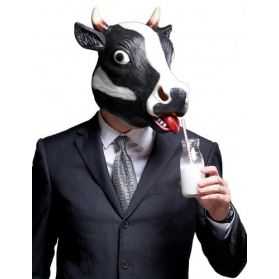 Masque latex Vache Adulte