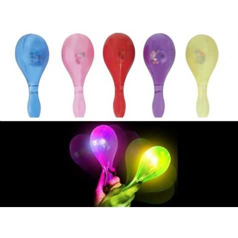 Maracas lumineuse gadget carnaval