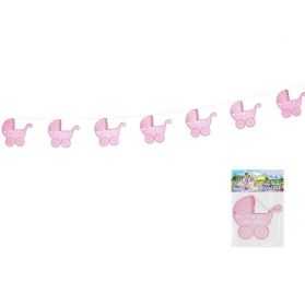 Guirlande déco Baby Shower fille