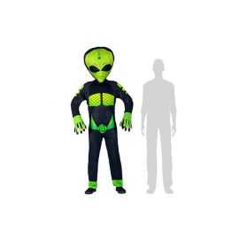 Déguisement Alien vert adulte