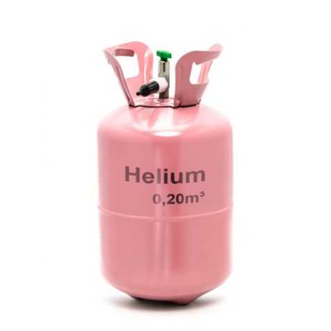 Bouteille Hélium contenance 0.25 m3 (sans ballon)