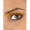 Faux cils dorés Faux cils dorés