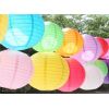 Lampion en papier rond