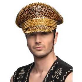 Casquette léopard adulte