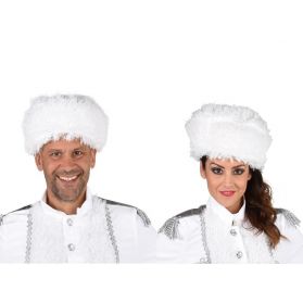 Toque blanche pour se déguiser en russe