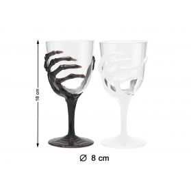 Verre pour déco de table Halloween chic