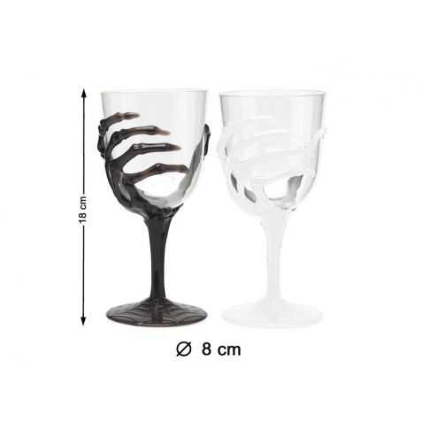 Verre pour déco de table Halloween chic