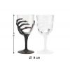 Verre pour déco de table Halloween chic