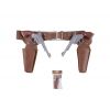 ceinture de cowboy avec 2 pistolets
