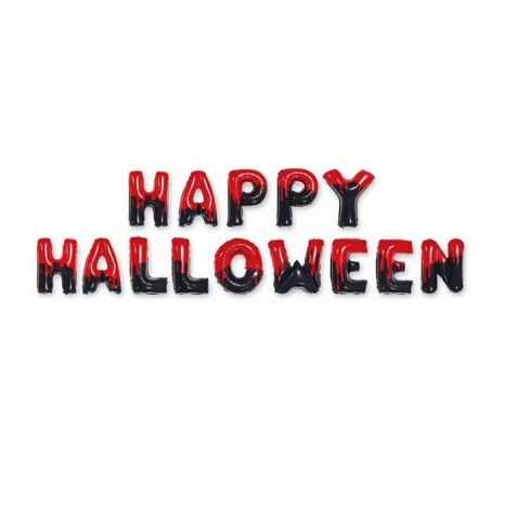 Ballons lettres en sang HALLOWEEN 