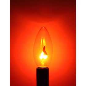 Ampoule effet flamme vacillante