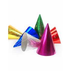 20 chapeaux pointus en carton