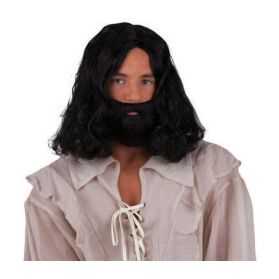 Perruque Mousquetaire avec barbe