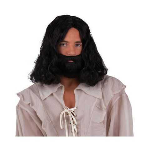 Perruque Mousquetaire avec barbe