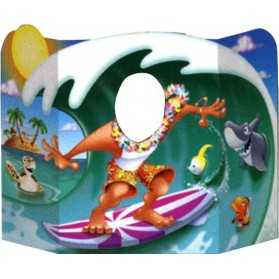 Décor Hawaï Surfeur pour photo