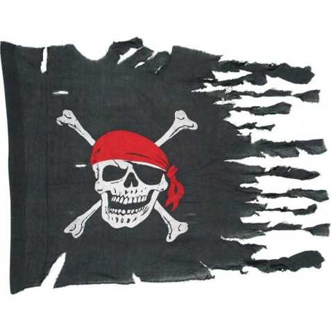 Drapeau Pirate tête de mort