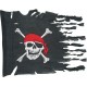 Drapeau Pirate tête de mort