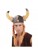 Chapeau Gaulois avec tresses