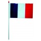 petits drapeaux français à agiter