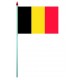 Drapeaux à agiter Belgique