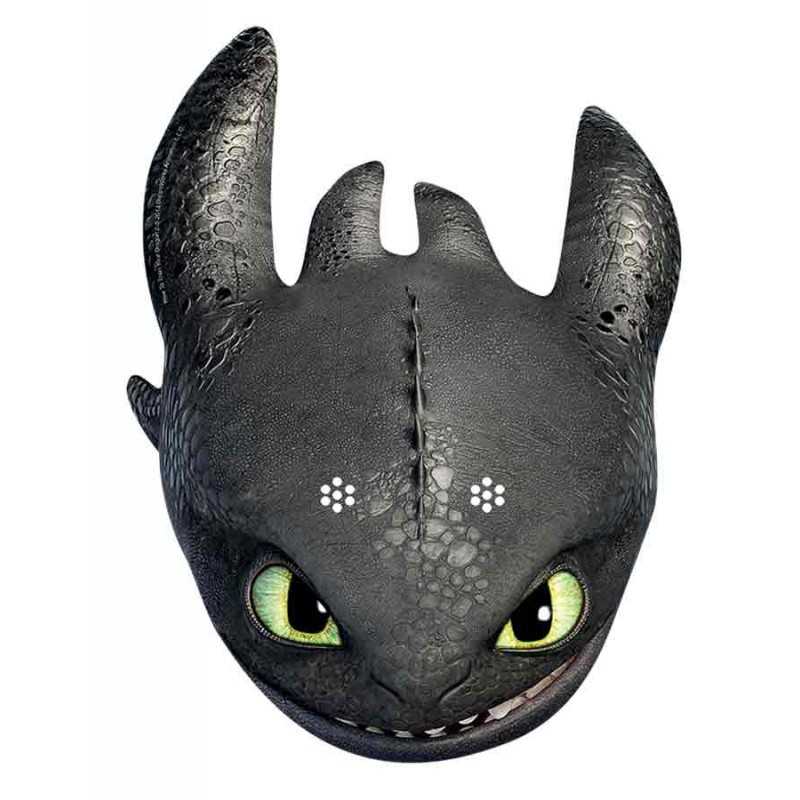 Masque Adulte Tete Krokmou Dragons 2