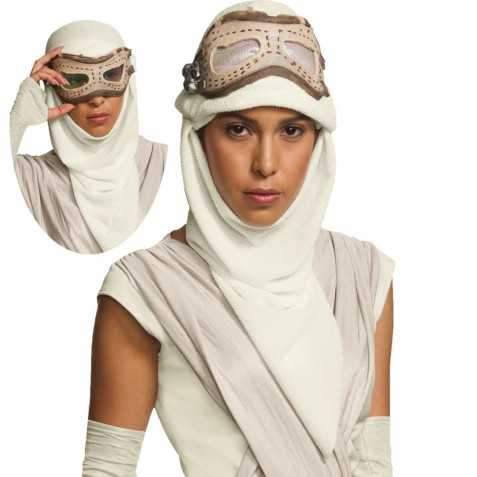 Masque et Capuche Adulte REY Star Wars