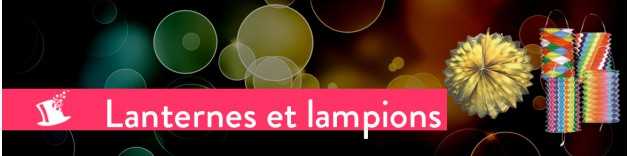 Lanterne et lampions