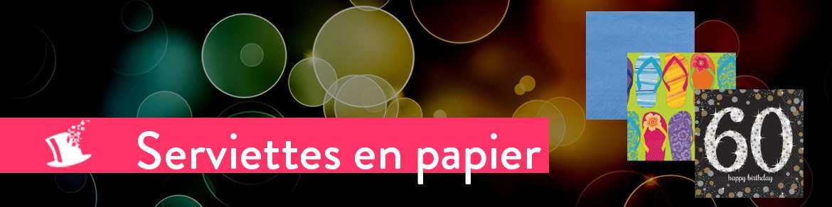 Serviettes en papier