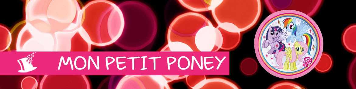 déco anniversaire Mon Petit Poney