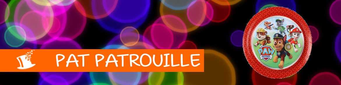 déco anniversaire Pat Patrouille