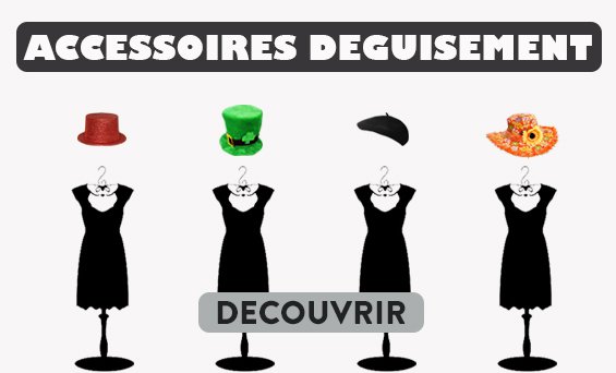 accessoires pas chers pour se déguiser